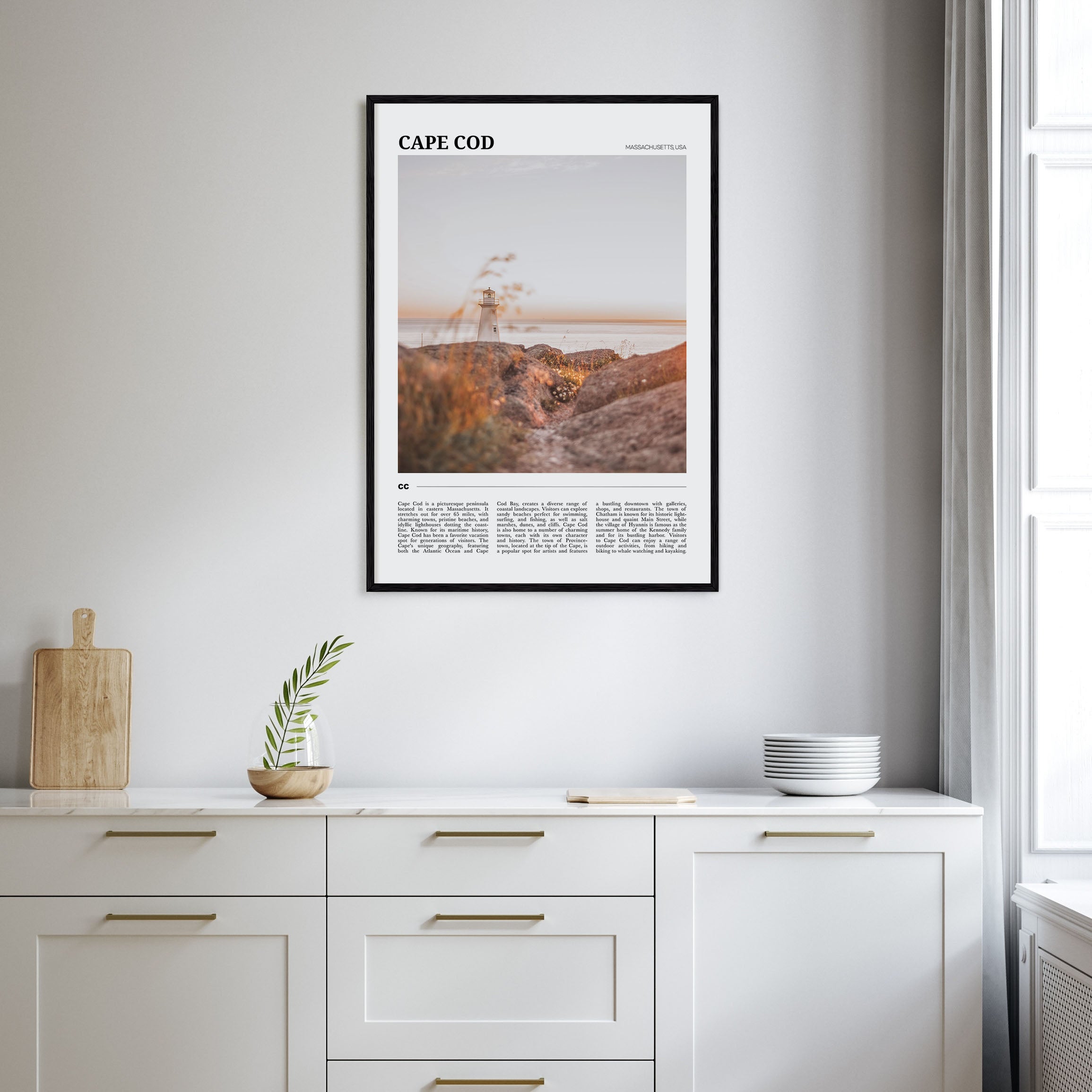 Cape Cod Travel Color No 1 Poster