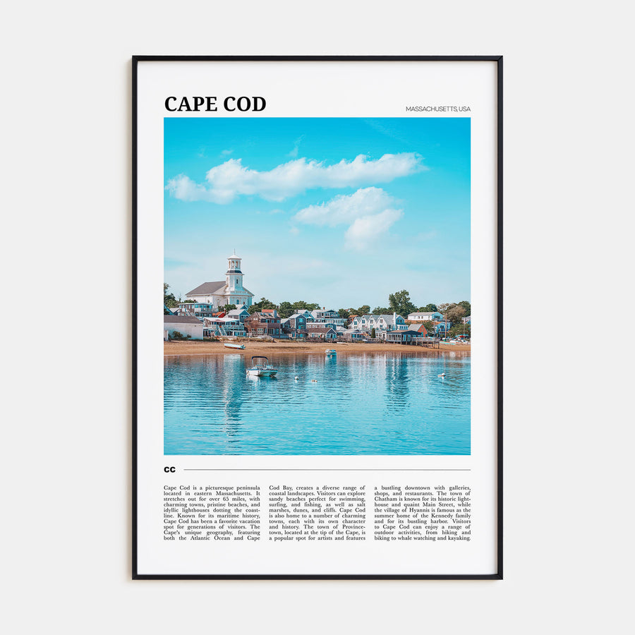 Cape Cod Travel Color No 2 Poster