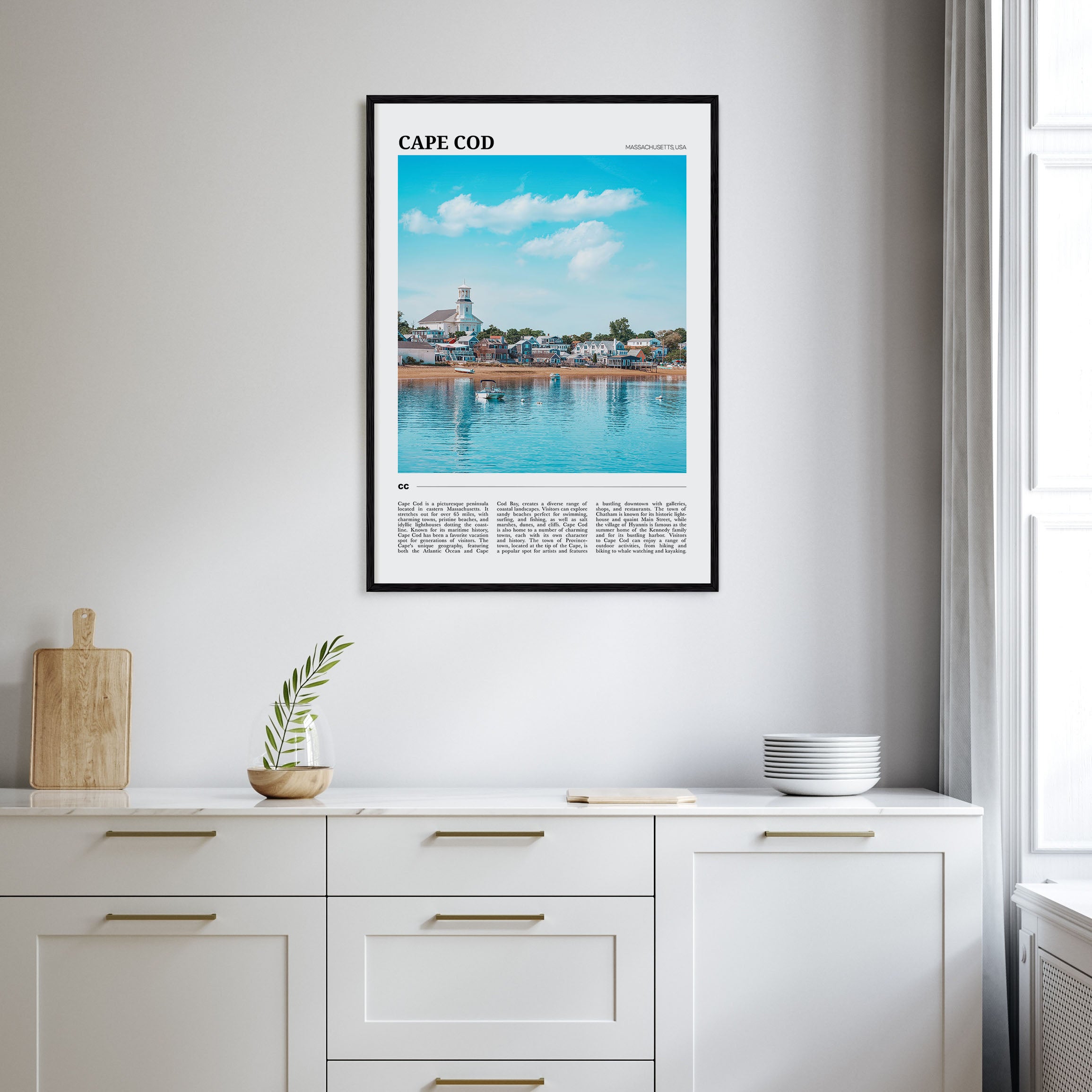 Cape Cod Travel Color No 2 Poster