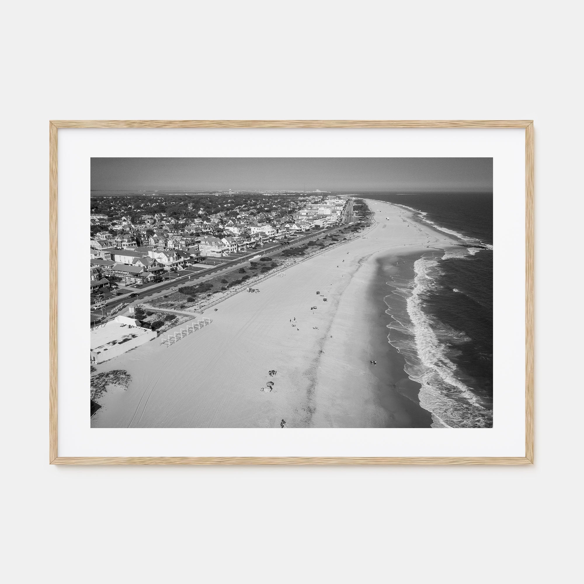 Cape May Landscape B&W Poster