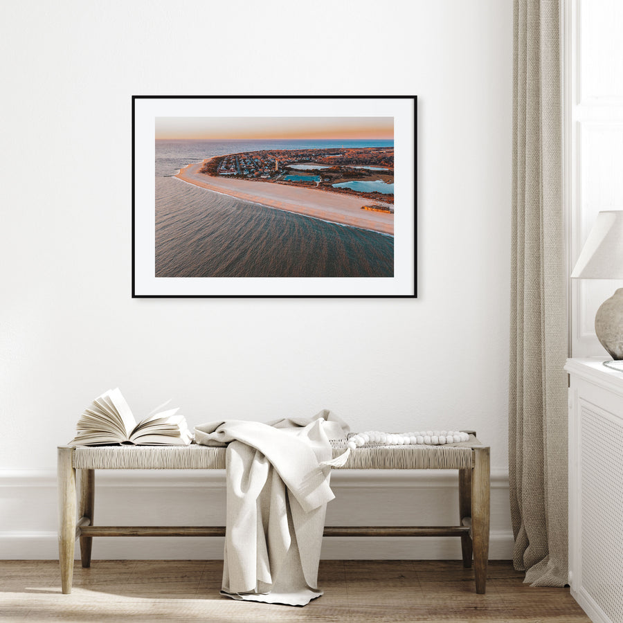 Cape May Landscape Color Poster