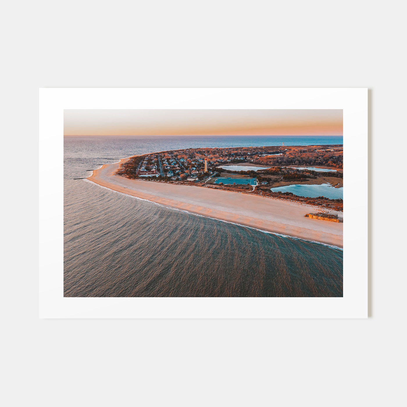 Cape May Landscape Color Poster