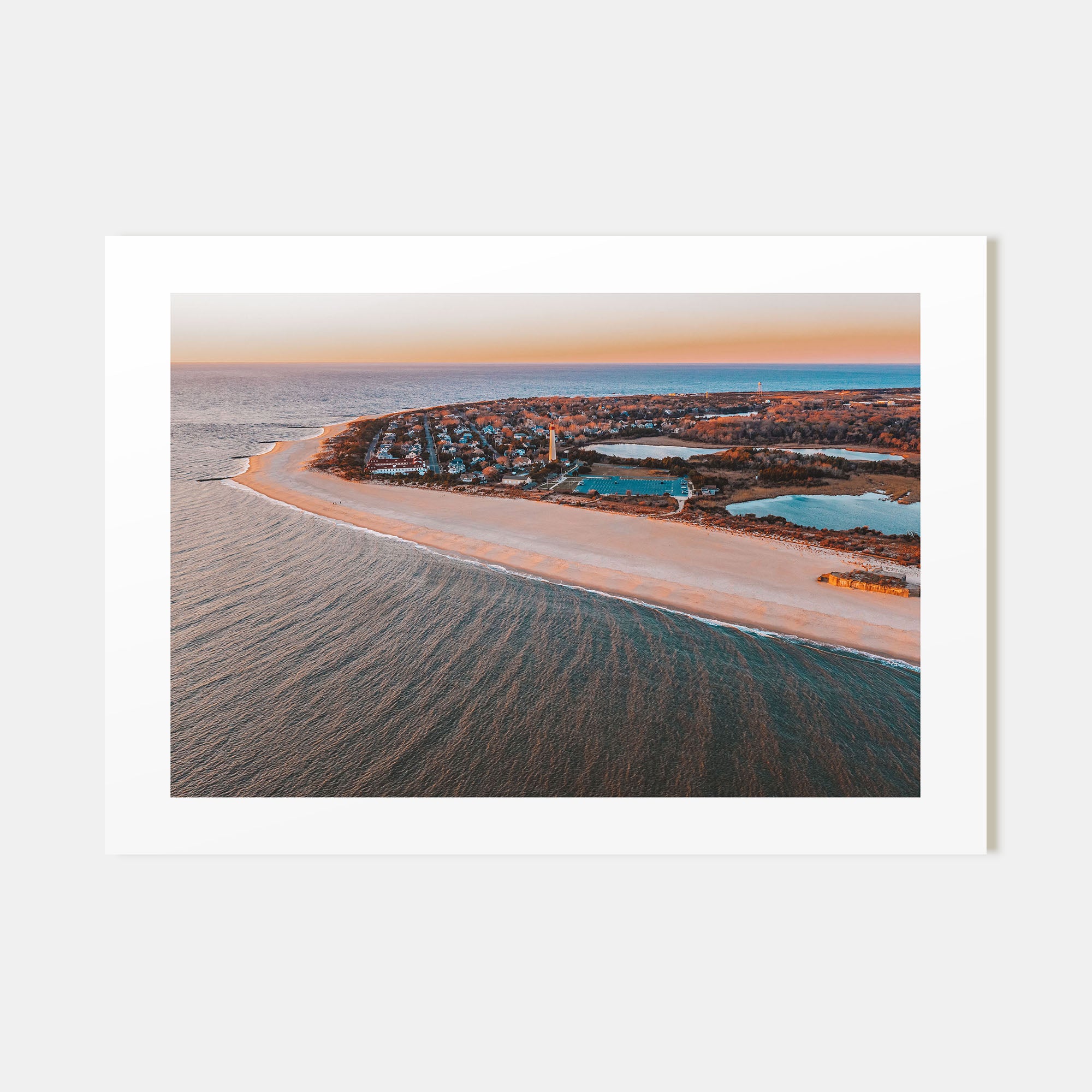 Cape May Landscape Color Poster