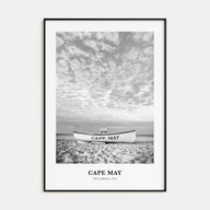 Cape May Portrait B&W Poster