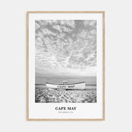 Cape May Portrait B&W Poster