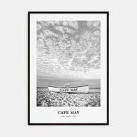 Cape May Portrait B&W Poster