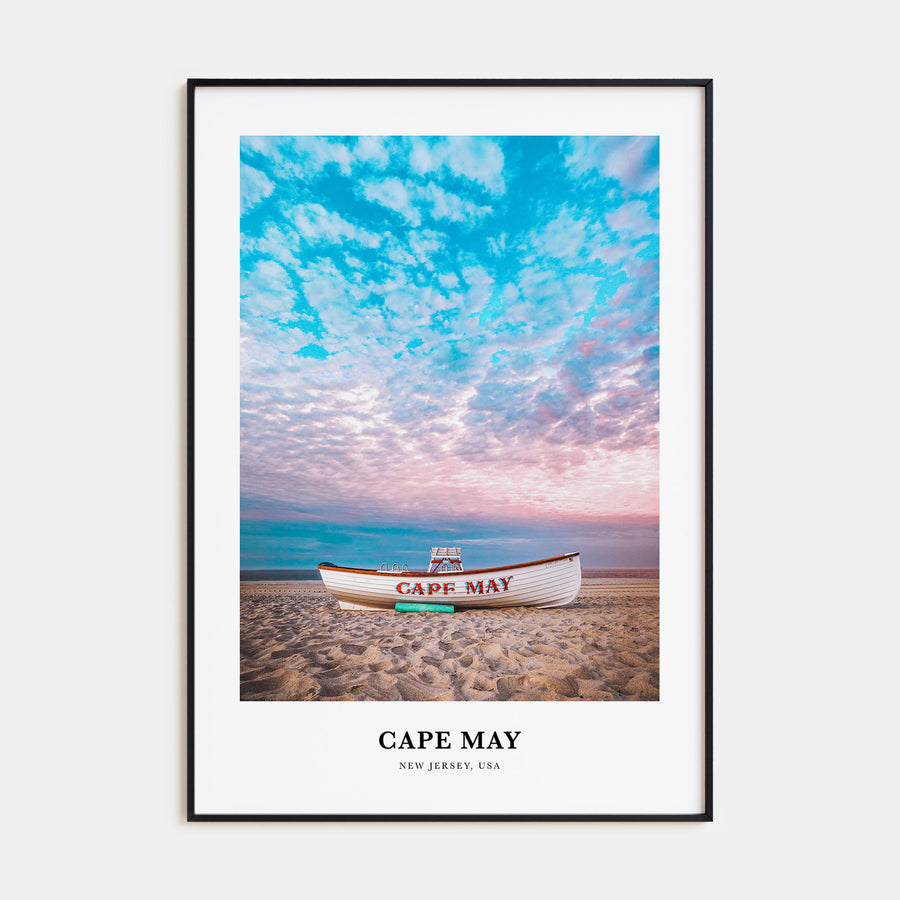 Cape May Portrait Color Poster