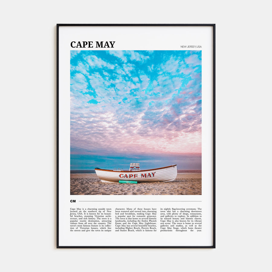 Cape May Travel Color Poster