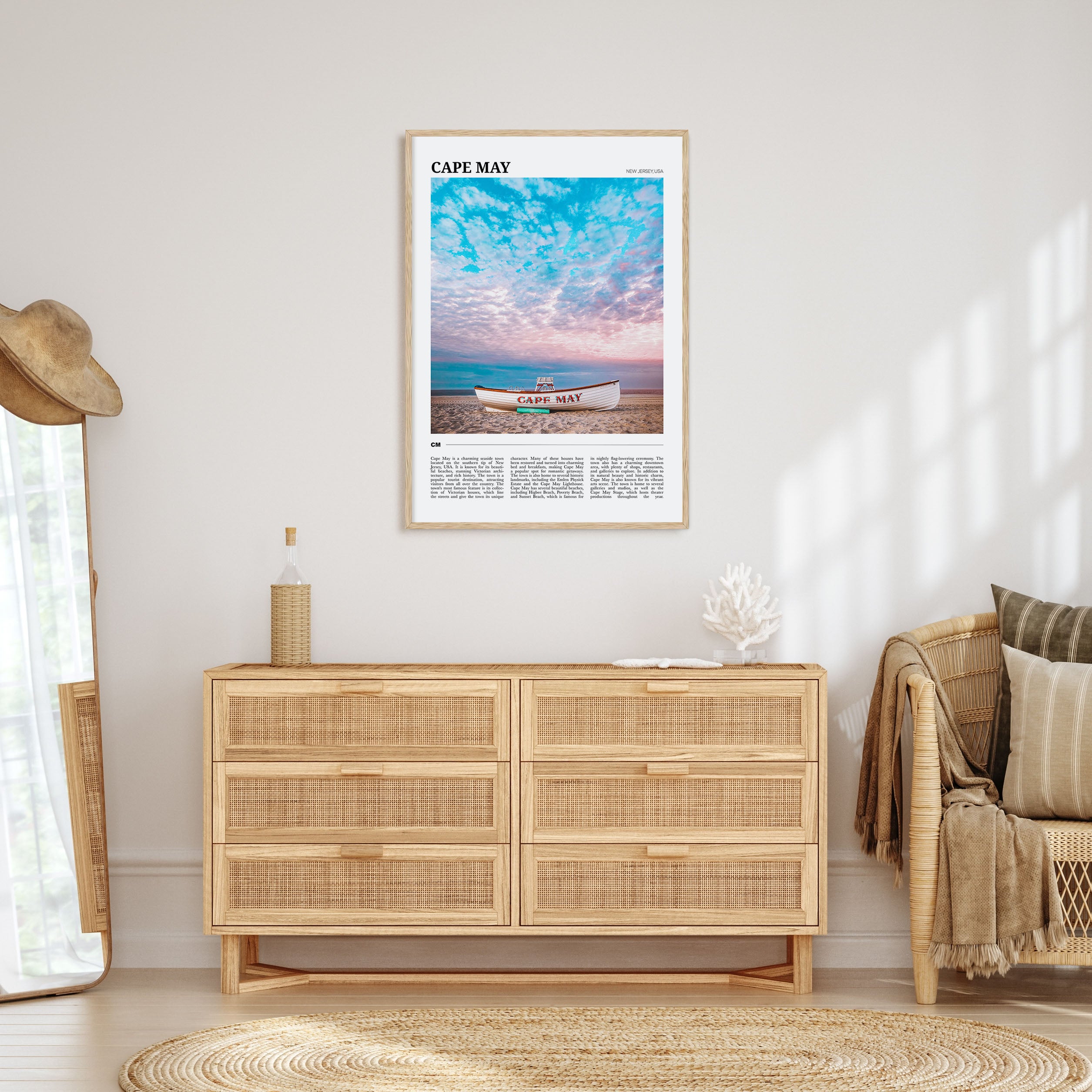 Cape May Travel Color Poster
