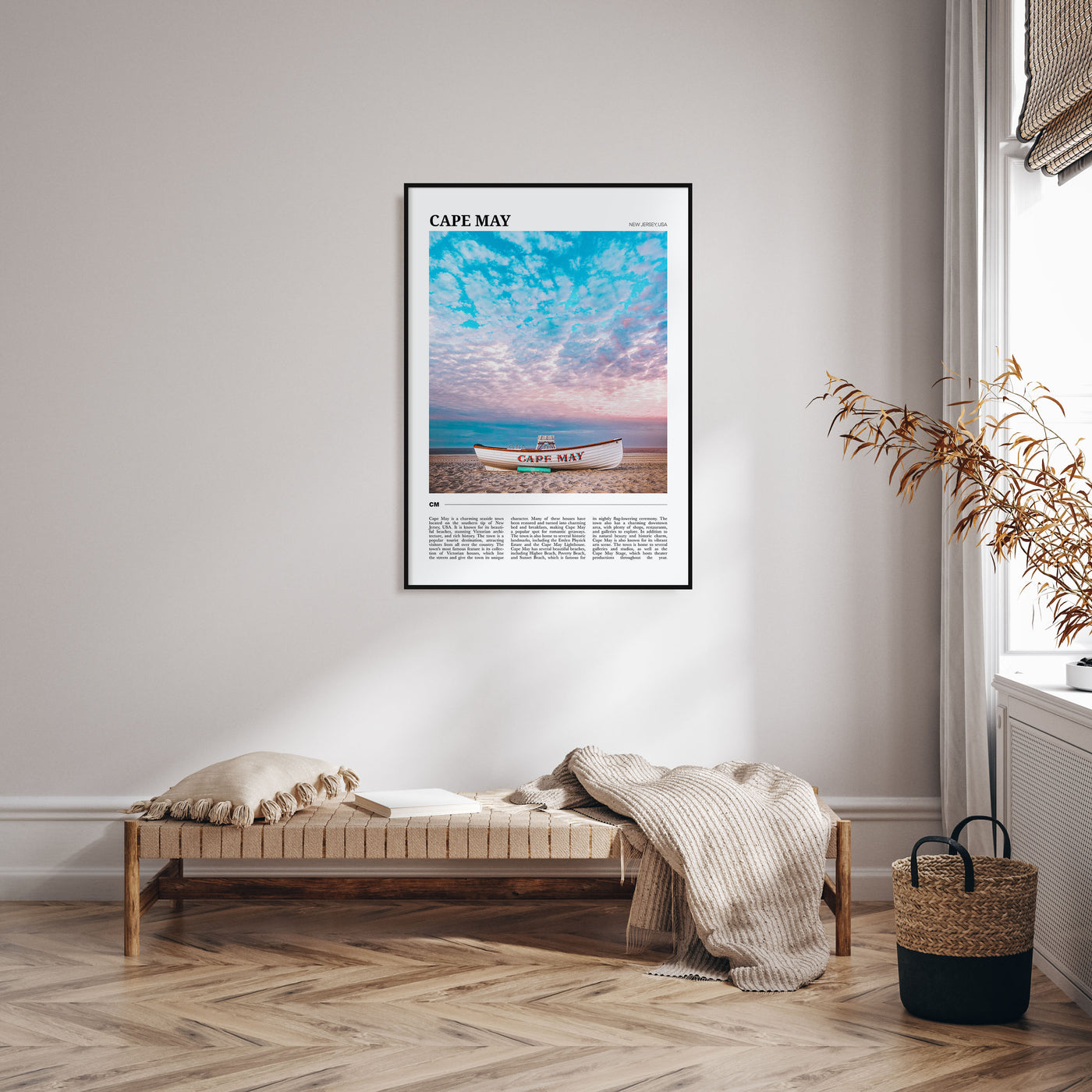 Cape May Travel Color Poster