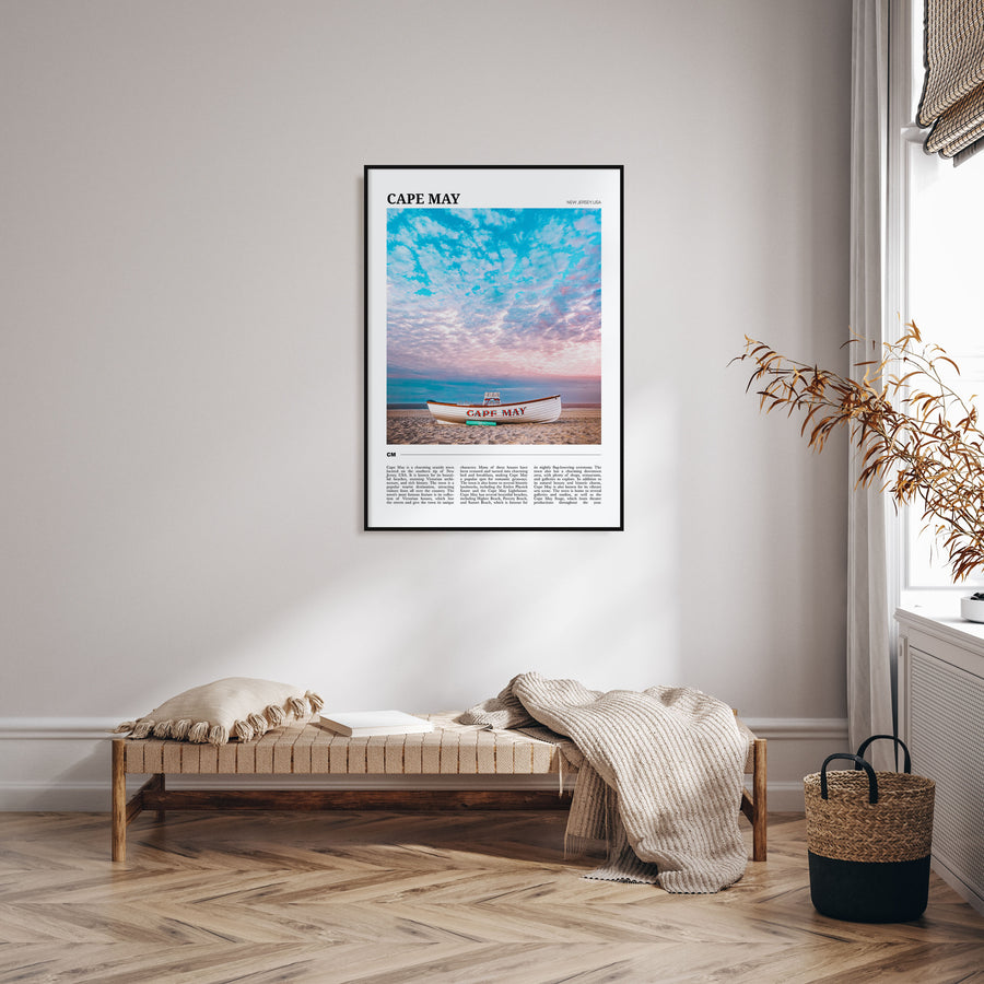 Cape May Travel Color Poster