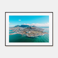 Cape Town Landscape Color Poster