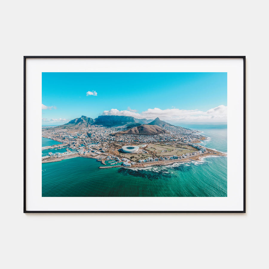 Cape Town Landscape Color Poster