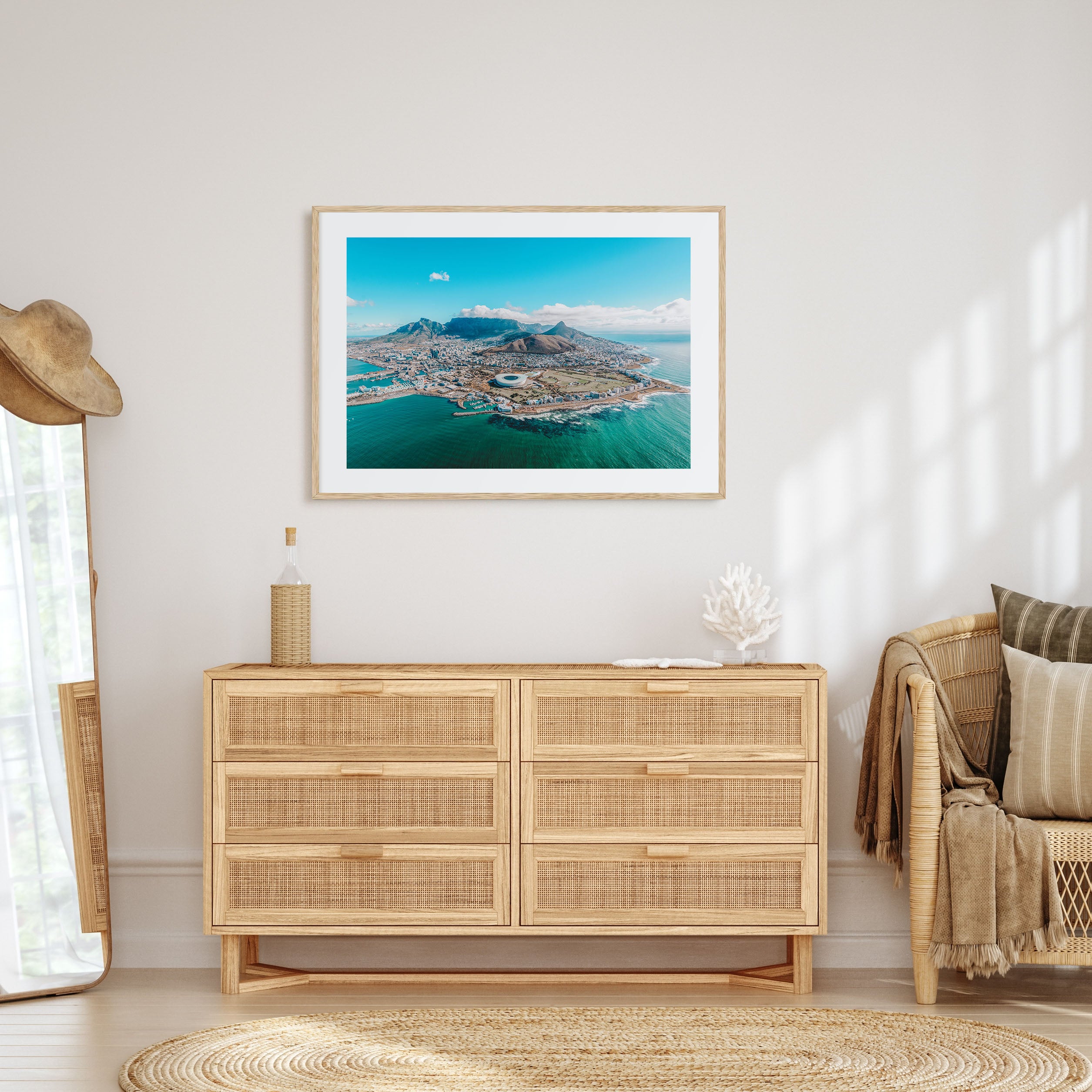Cape Town Landscape Color Poster
