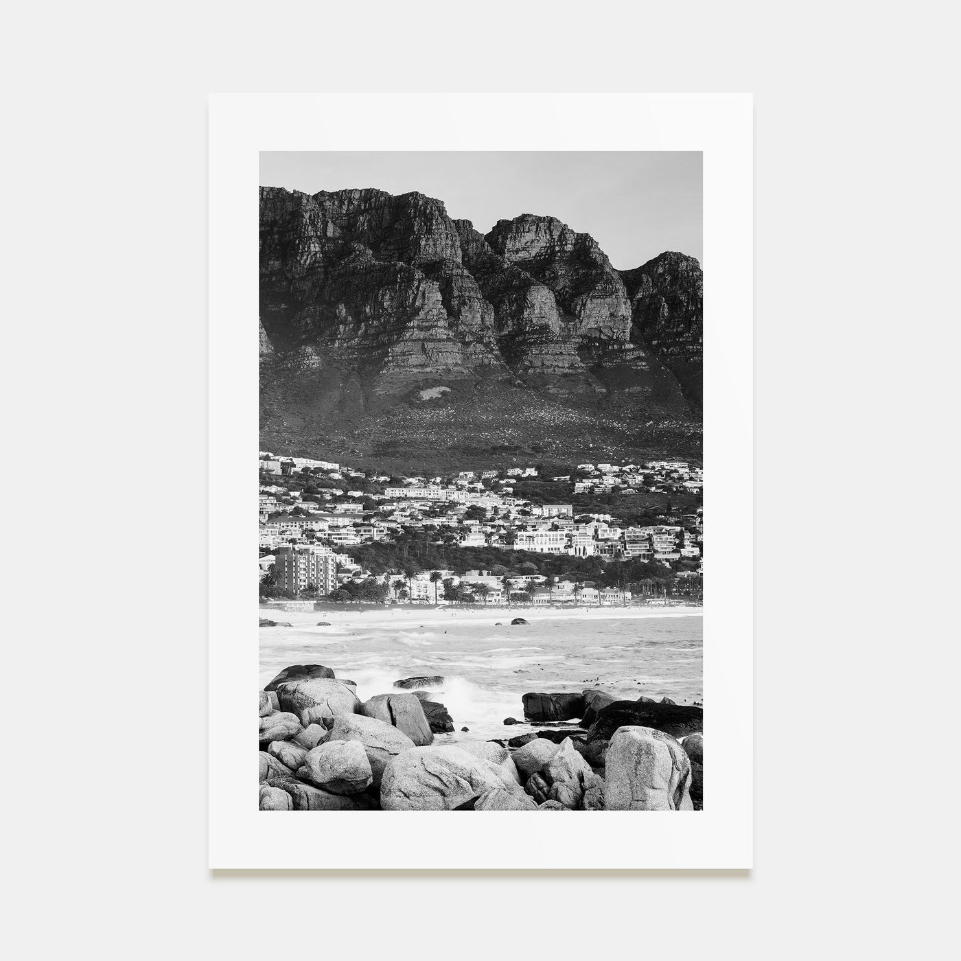 Cape Town Photo B&W No 3 Poster