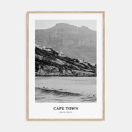 Cape Town Portrait B&W No 2 Poster