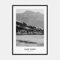 Cape Town Portrait B&W No 2 Poster