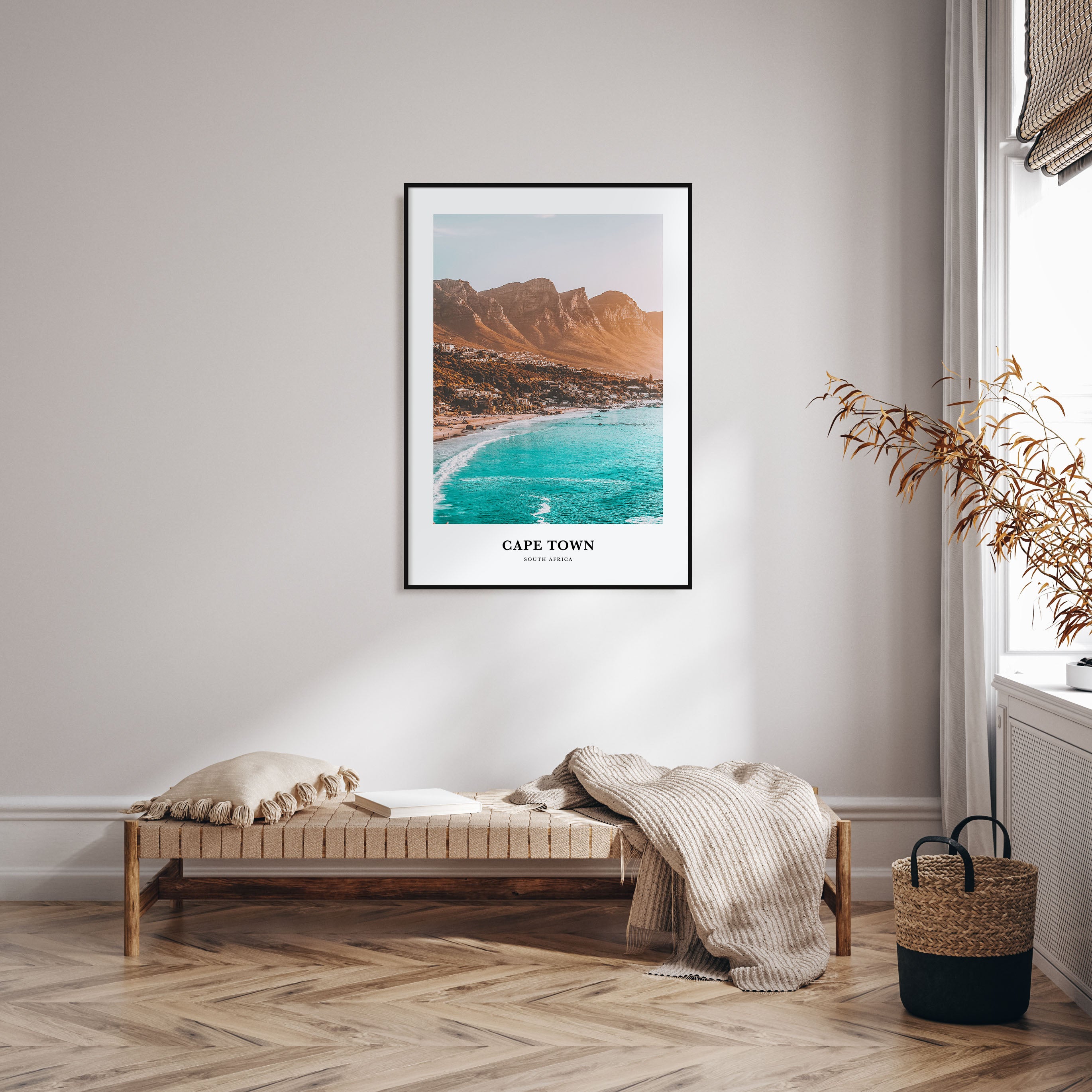 Cape Town Portrait Color Poster
