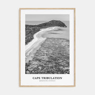 Cape Tribulation Portrait B&W Poster
