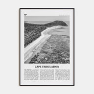 Cape Tribulation Travel B&W Poster