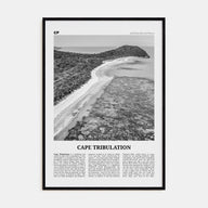 Cape Tribulation Travel B&W Poster