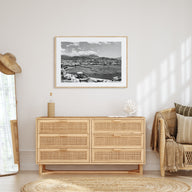Cape Verde Landscape B&W Poster