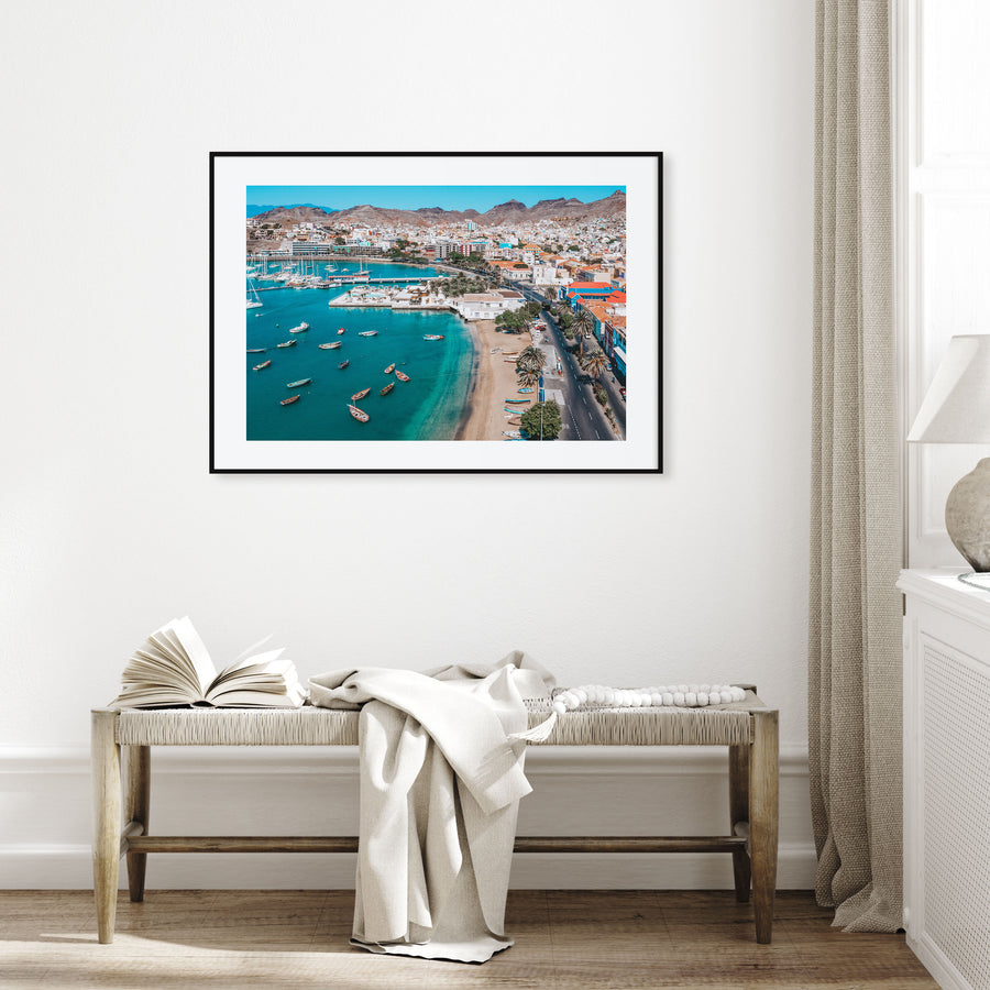 Cape Verde Landscape Color Poster