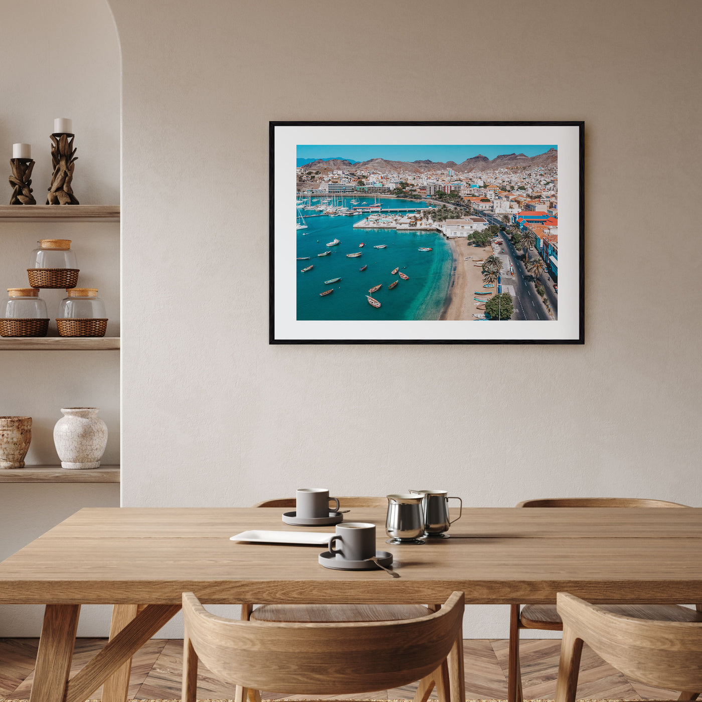 Cape Verde Landscape Color Poster