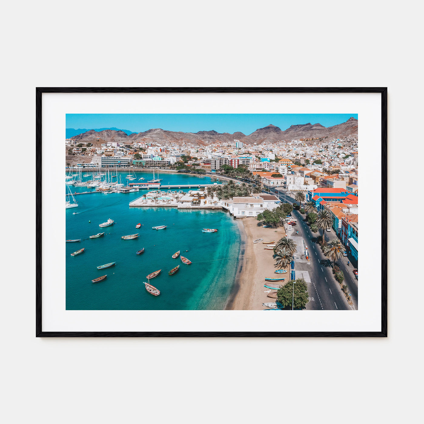 Cape Verde Landscape Color Poster