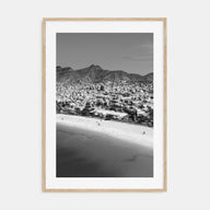 Cape Verde Photo B&W Poster