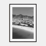 Cape Verde Photo B&W Poster