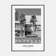 Cape Verde Portrait B&W No 2 Poster