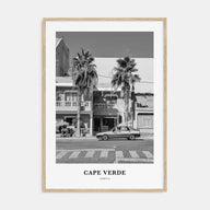 Cape Verde Portrait B&W No 2 Poster
