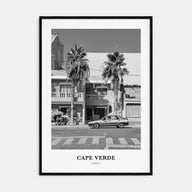 Cape Verde Portrait B&W No 2 Poster