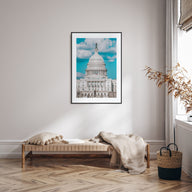 Capitol Hill Photo Color Poster