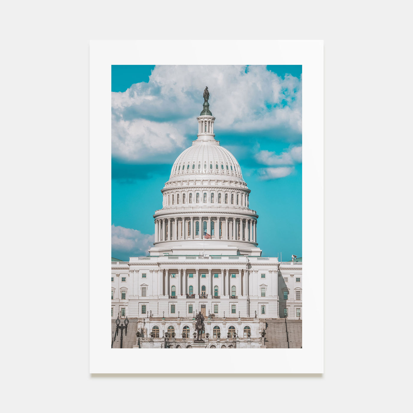 Capitol Hill Photo Color Poster