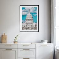 Capitol Hill Photo Color Poster
