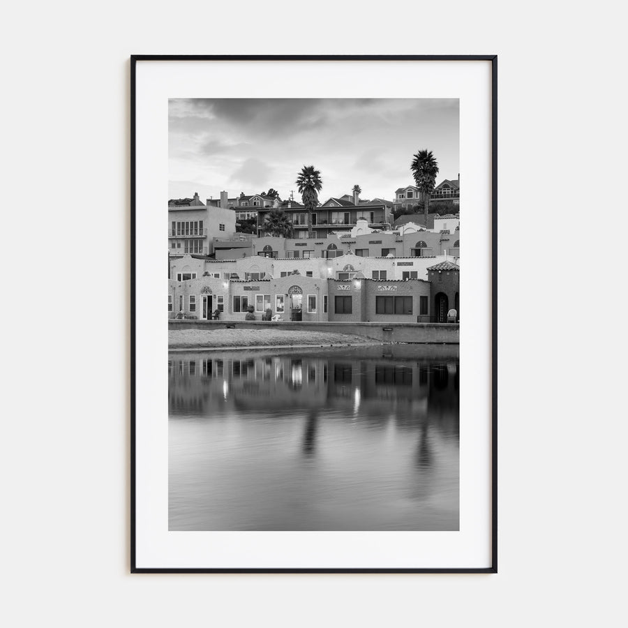 Capitola Photo B&W Poster