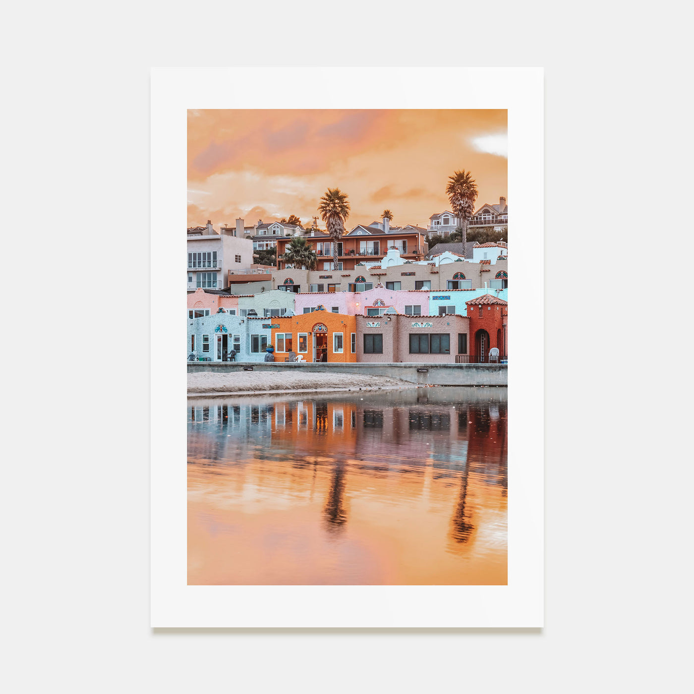 Capitola Photo Color Poster