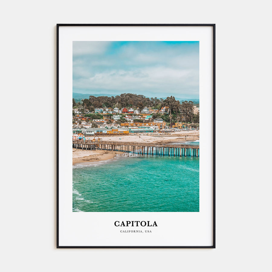 Capitola Portrait Color Poster