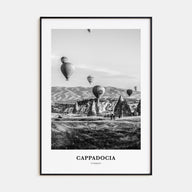 Cappadocia Portrait B&W Poster