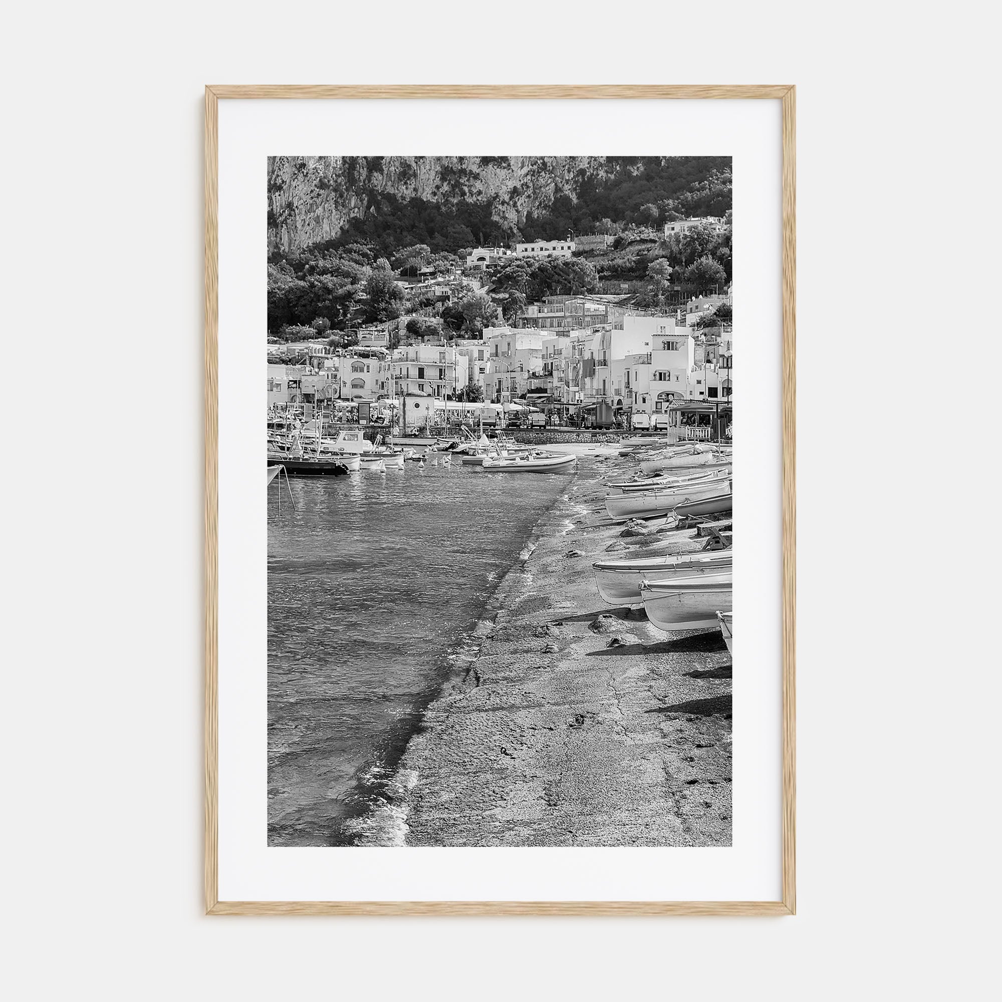 Capri Photo B&W Poster