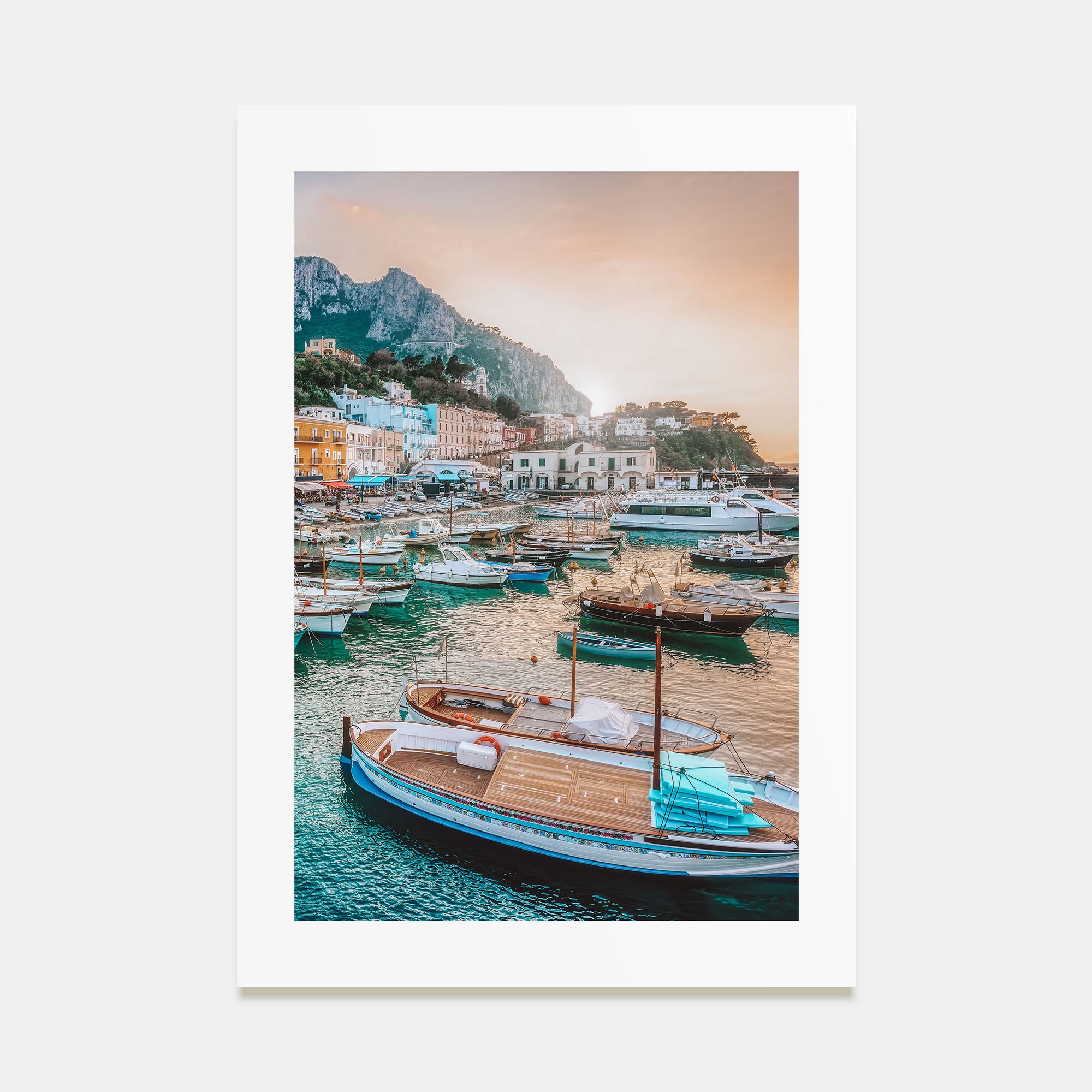 Capri Photo Color Poster