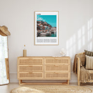 Capri Travel Color Poster