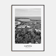 Captiva Portrait B&W No 2 Poster