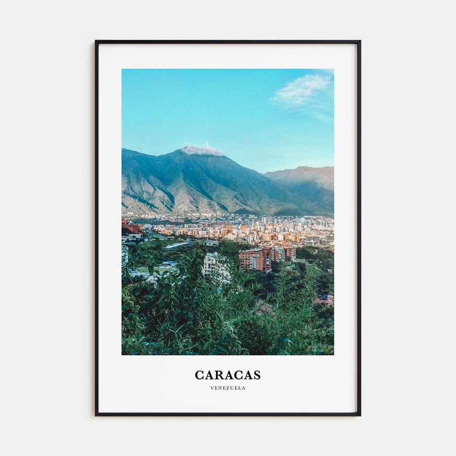 Caracas Portrait Color No 2 Poster