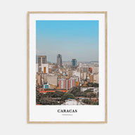 Caracas Portrait Color No 3 Poster