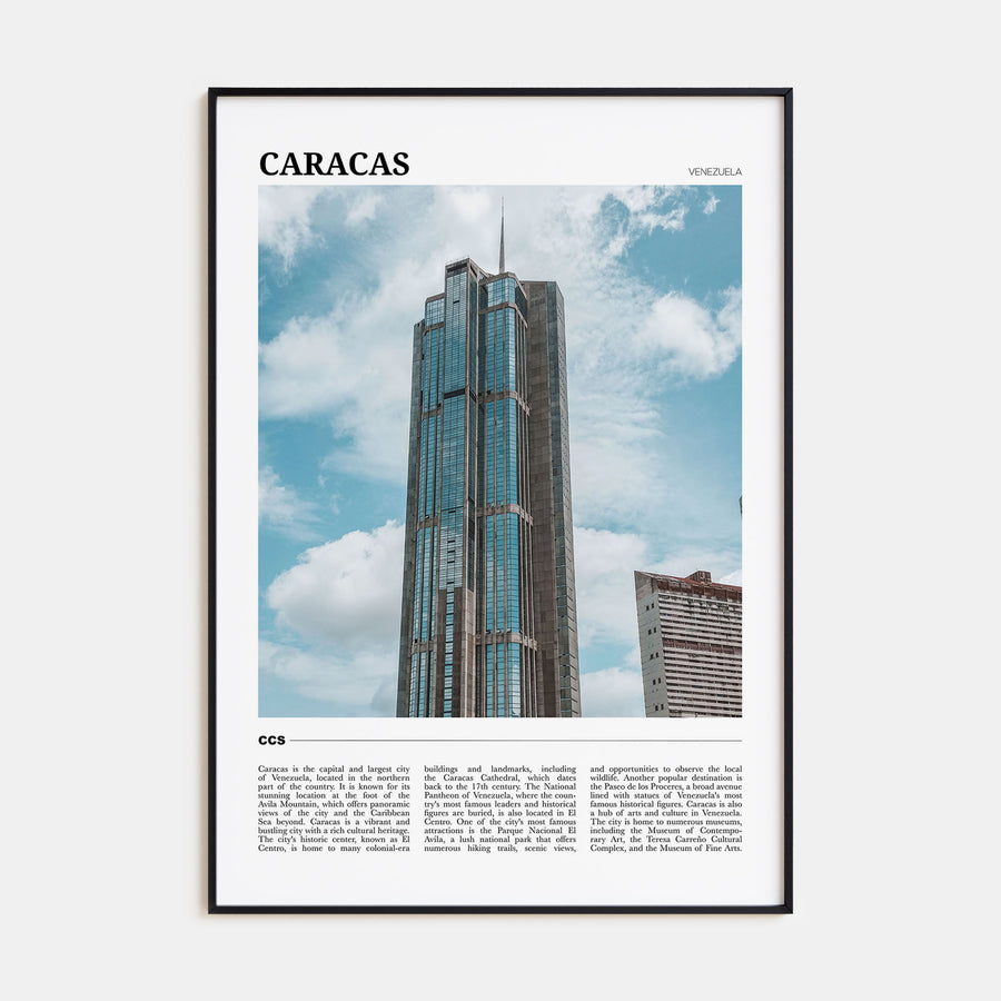 Caracas Travel Color No 4 Poster