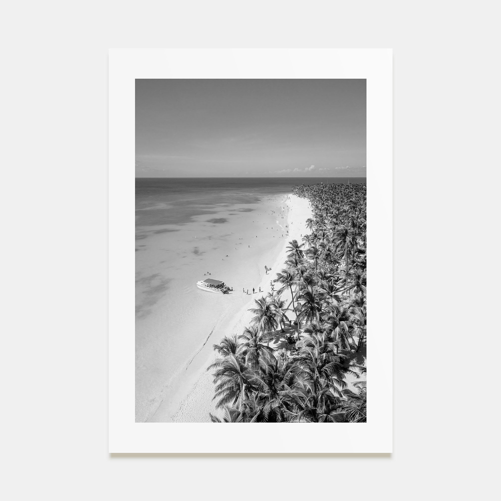 Caribbean Photo B&W Poster