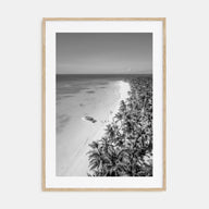Caribbean Photo B&W Poster